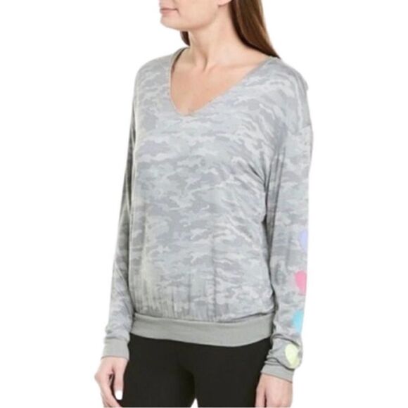 HoneyDew  Camo Easy rider Sweatshirt  size small NWT - Picture 1 of 12